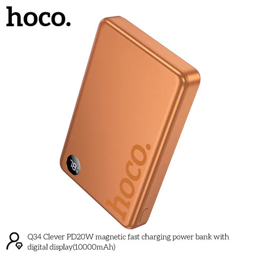 Hoco 10000mAh Magnetic Wireless Super Fast PowerBank - image 7