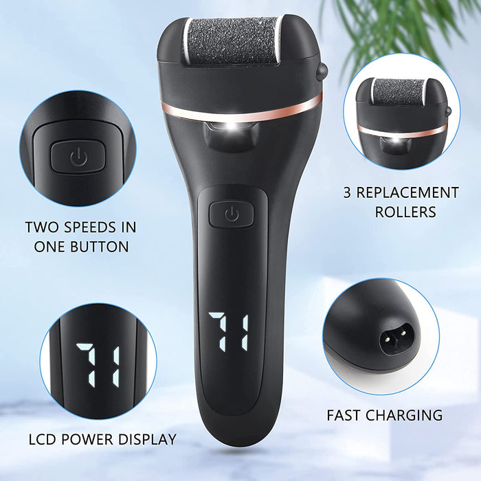 Electric Foot File Pedicure Set