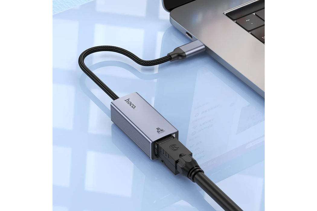 Hoco USB-C to RJ45 Gigabit Ethernet Adaptor - image 7