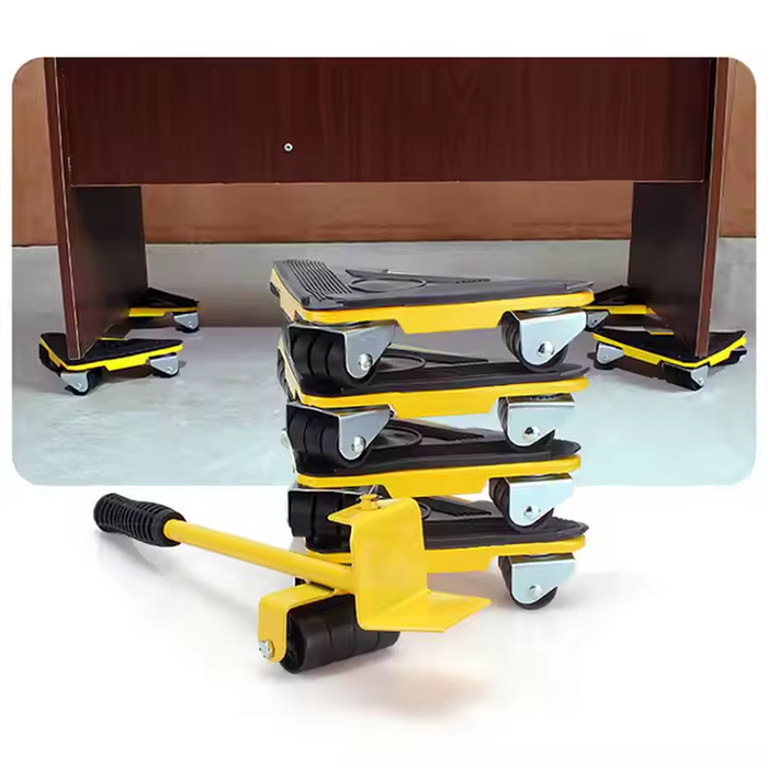 Furniture Mover with Wheels & Furniture Lifter Set