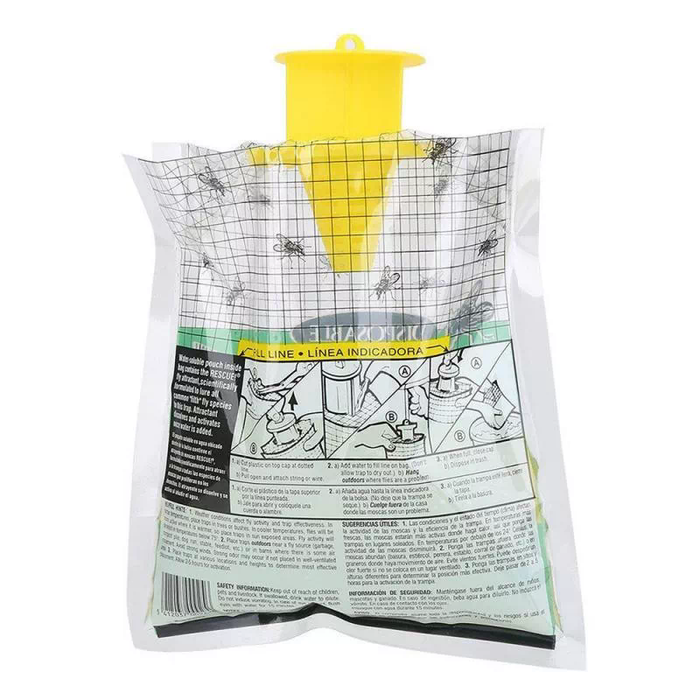 Hanging Fly Trap Disposable Fly Catcher Bag
