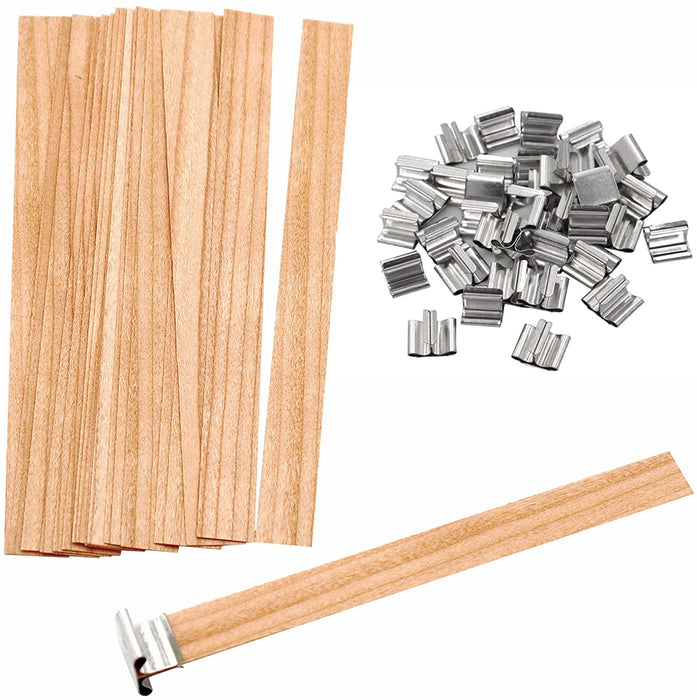 20x Wooden Candle Wicks