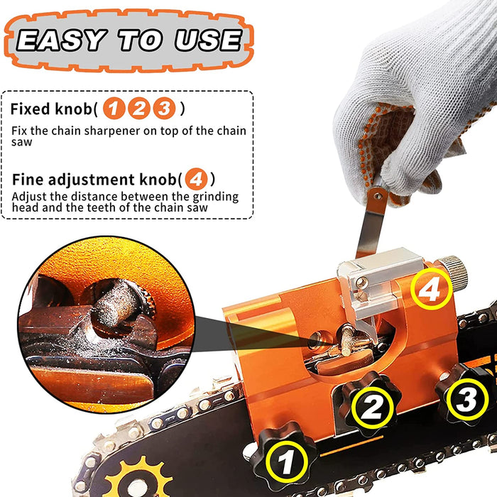 Chainsaw Sharpener Jigs Sharpening Tool