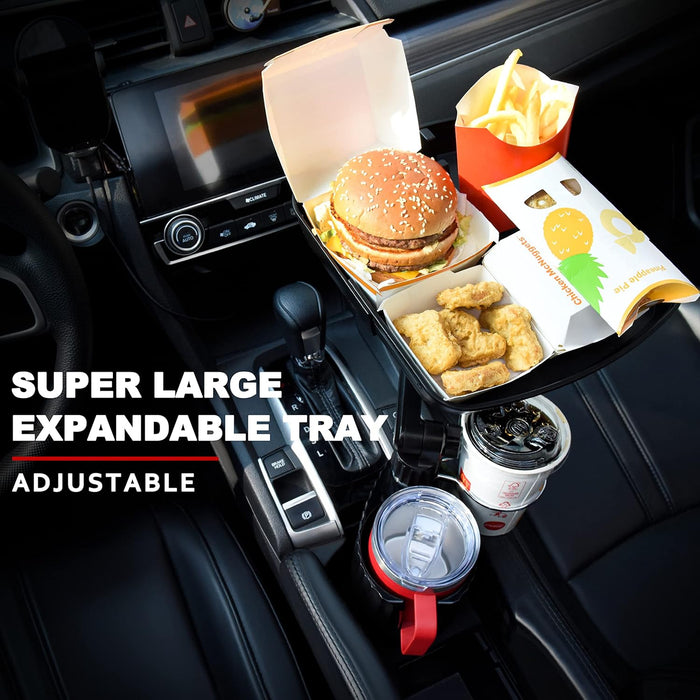 Car Cup Holder Tray Food Table