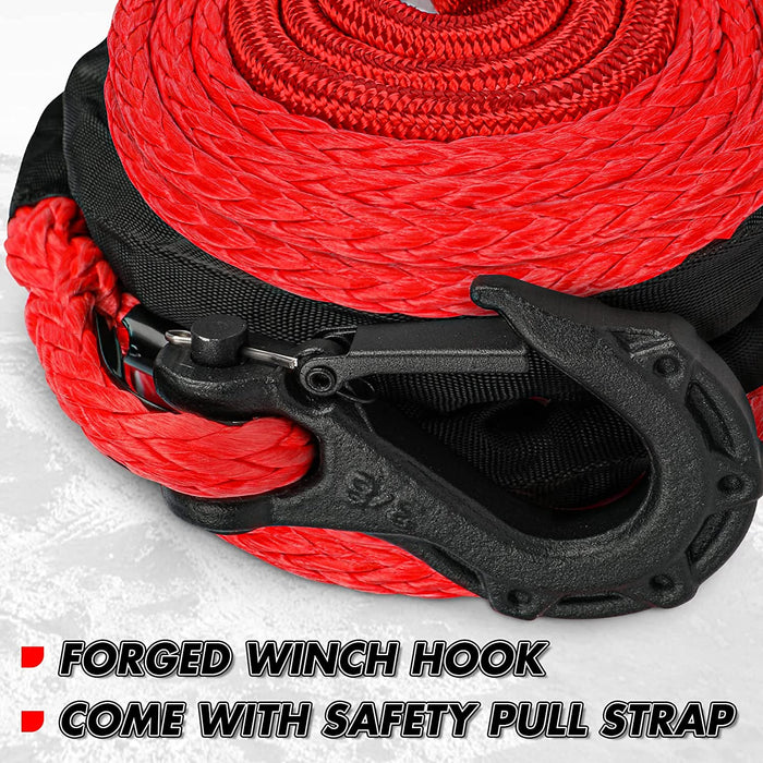 X-BULL Synthetic Winch Rope Cable Line 25M 32000LBS