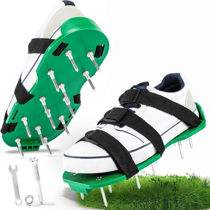 Garden Lawn Aerator Spike Shoes