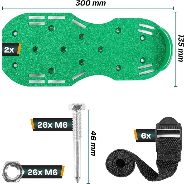 Garden Lawn Aerator Spike Shoes