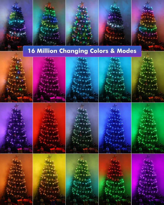 2M Smart LED String Lights RGBIC Strip