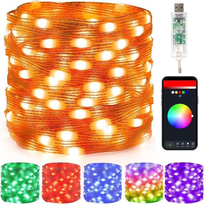 2M Smart LED String Lights RGBIC Strip
