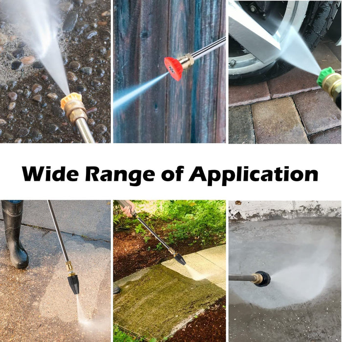 Turbo Nozzle with 5 Spray Tips