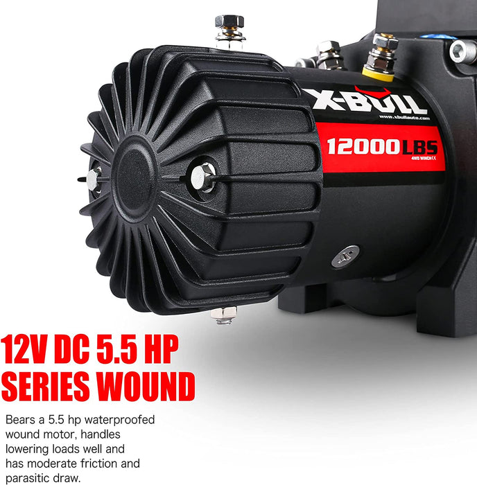 X-Bull Electric Winch 12000LBS
