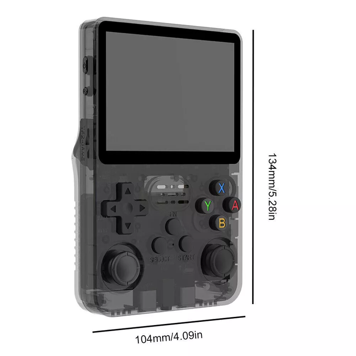 Handheld Game Console with Game Card - White