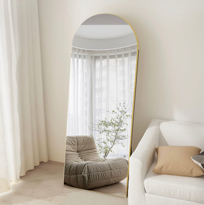 Arched Full Length Mirror with Stand