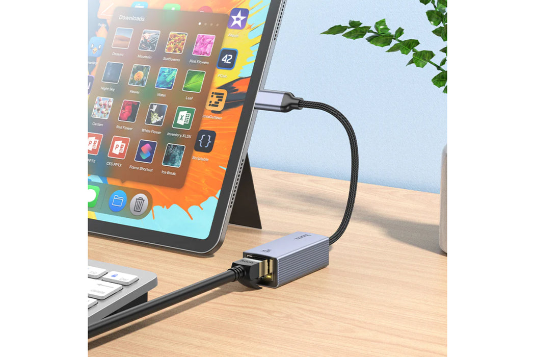 Hoco USB-C to RJ45 Gigabit Ethernet Adaptor - image 8