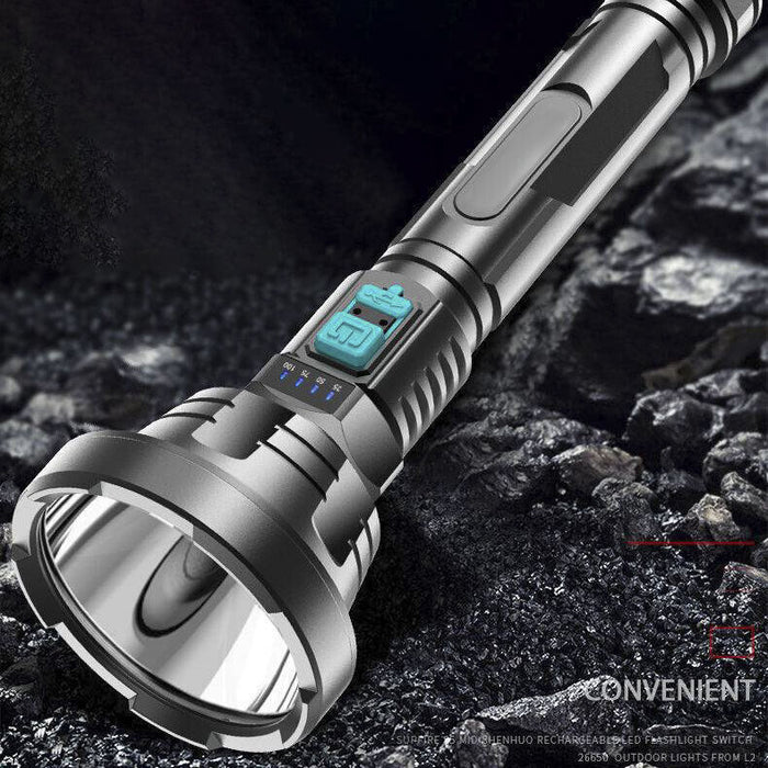 Super Bright Rechargeable Flashlight Torch