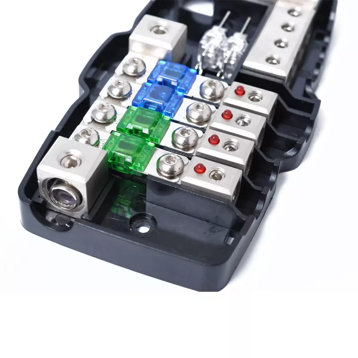 Car Audio Stereo Fuse Holder Power Distribution Block for Car RV Camper