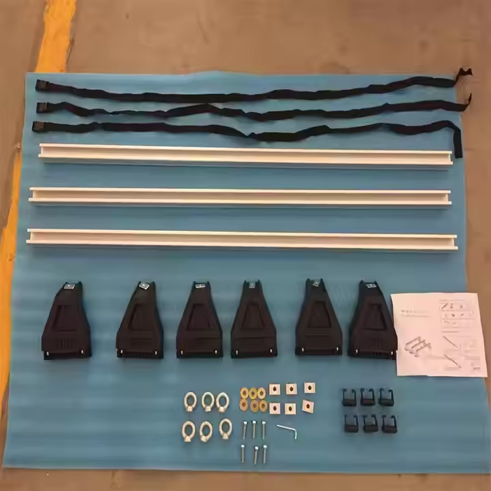 Set of 3 Heavy Duty Roof Racks Suitable for Toyota Hiace 2007-2019