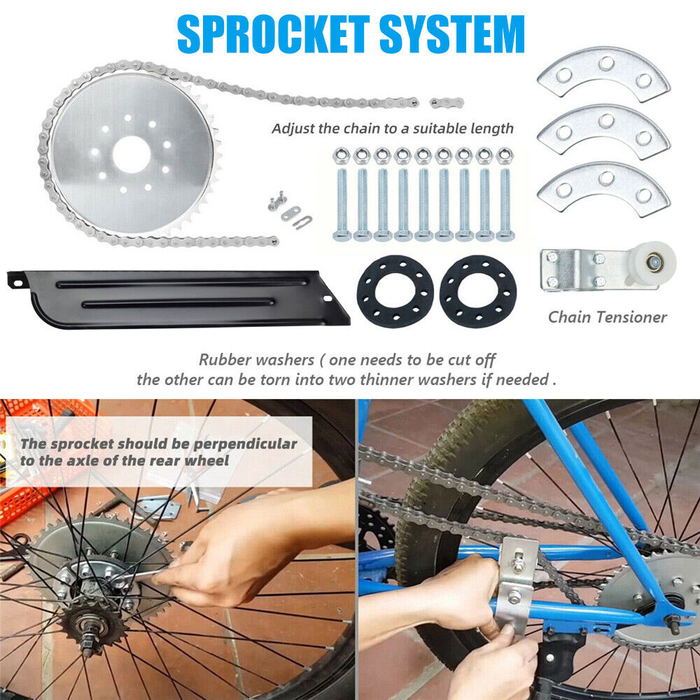 100cc Motorised Bicycle Motor Engine Kit
