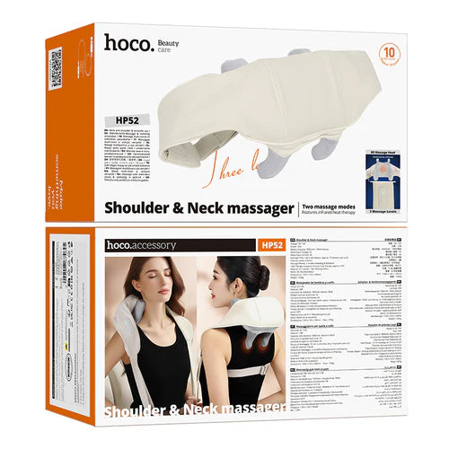 Hoco Portable Electric Shoulder and Neck Massager with Soothing Heat Feature - image 9