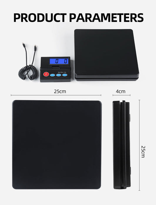 50KG Digital Electric Platform Scale Postal