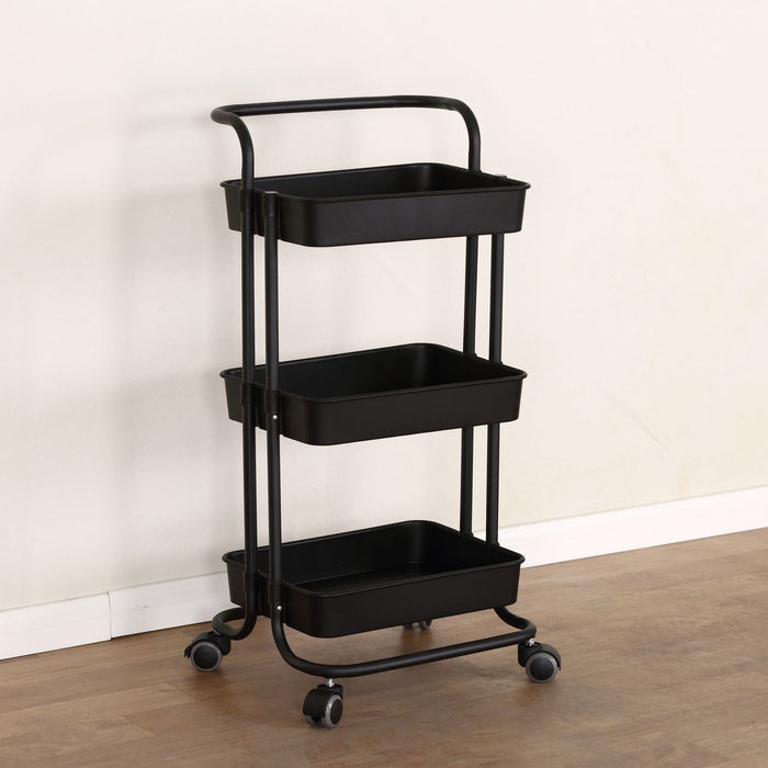 Kitchen Storage Trolley on Wheels