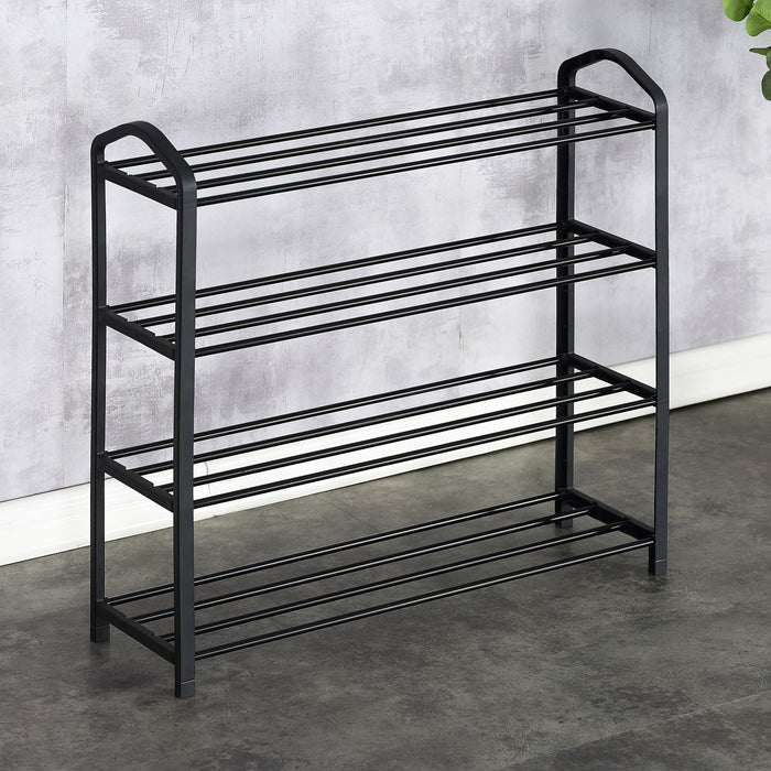 XJ43K 4-Tier Shoe Rack 62cm