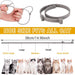 Cat collar with size chart and cat breeds for reference