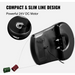 24V DC motor with compact and slim line design, showing power and functionality.