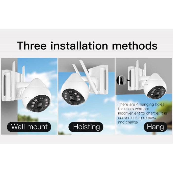 Solar Outdoor Security Camera