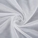 Close-up of white fabric with a subtle pattern