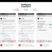 Software installation process on a smartphone screen with various steps displayed.