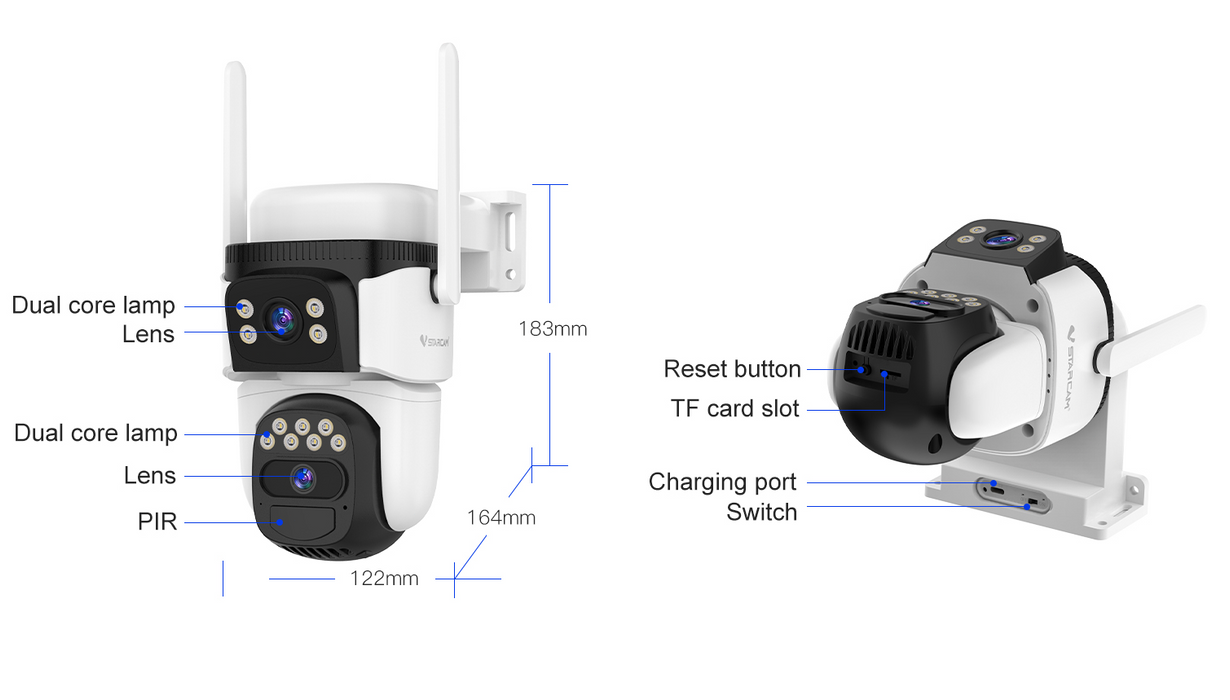Solar Outdoor Security Camera
