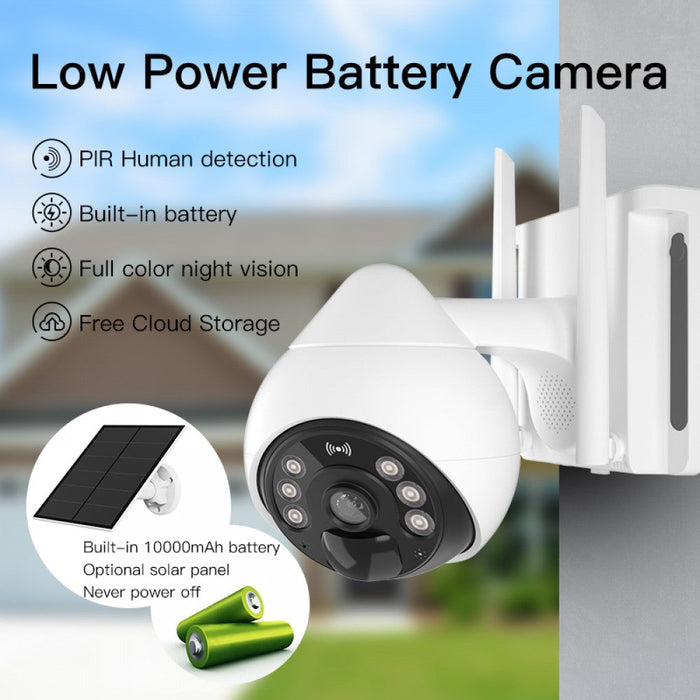 Solar Outdoor Security Camera
