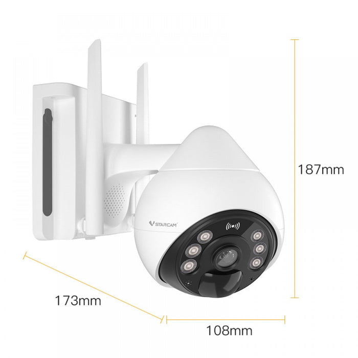 4G Solar Outdoor Security Camera