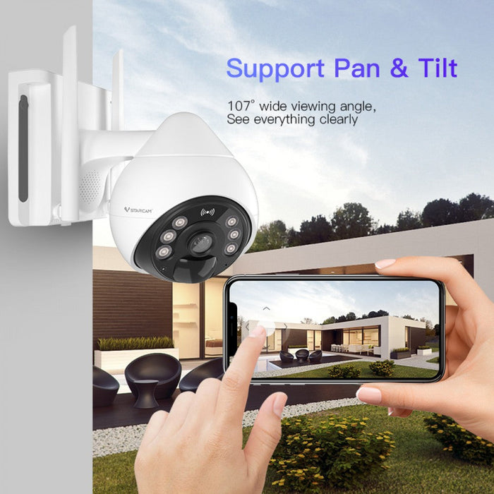 Solar Outdoor Security Camera