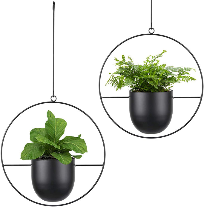 Minimalist Metal Plant Hanger Round Shape