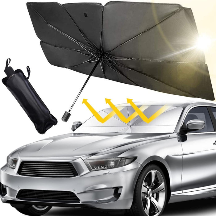 Foldable Car Windshield Sun Shade Umbrella