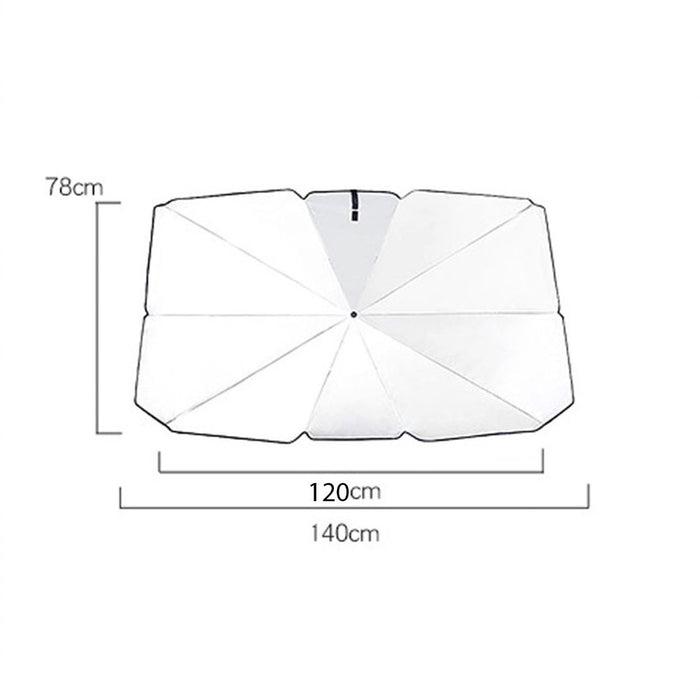 Foldable Car Windshield Sun Shade Umbrella