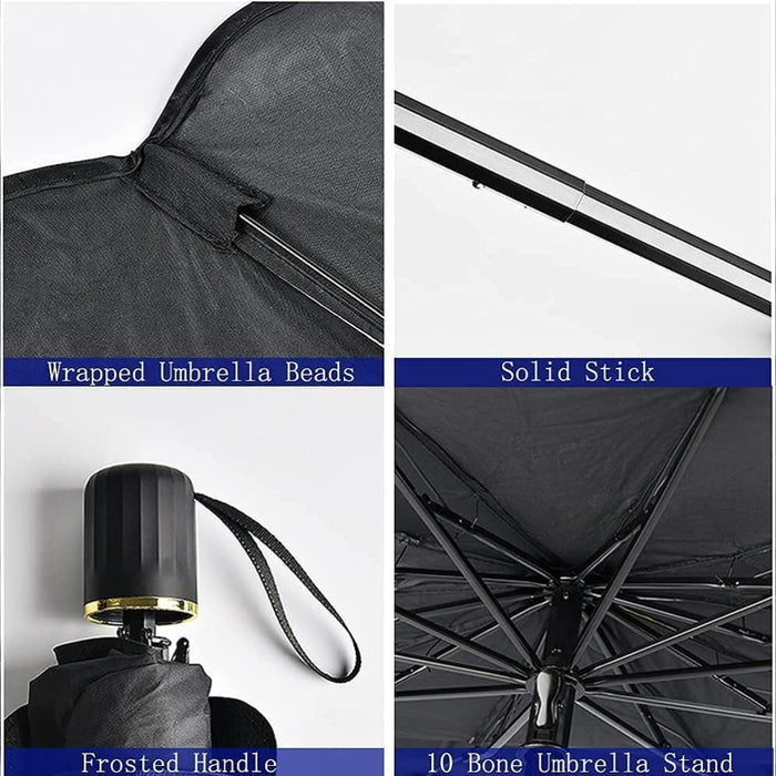 Foldable Car Windshield Sun Shade Umbrella