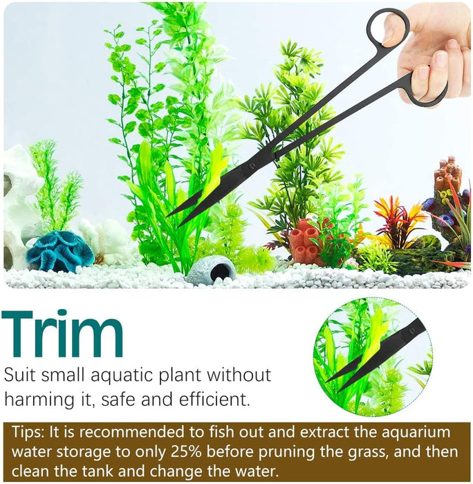 Aquarium Tool Set for Aquascaping and Cleaning