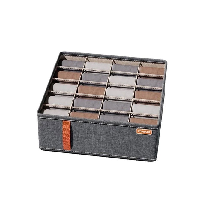 Drawer Organisers for Storing Socks, Underwear, Ties - 2 Pack