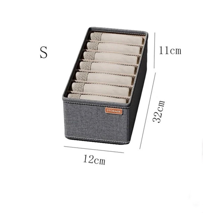 Drawer Organisers for Storing Socks, Underwear, Ties - 2 Pack
