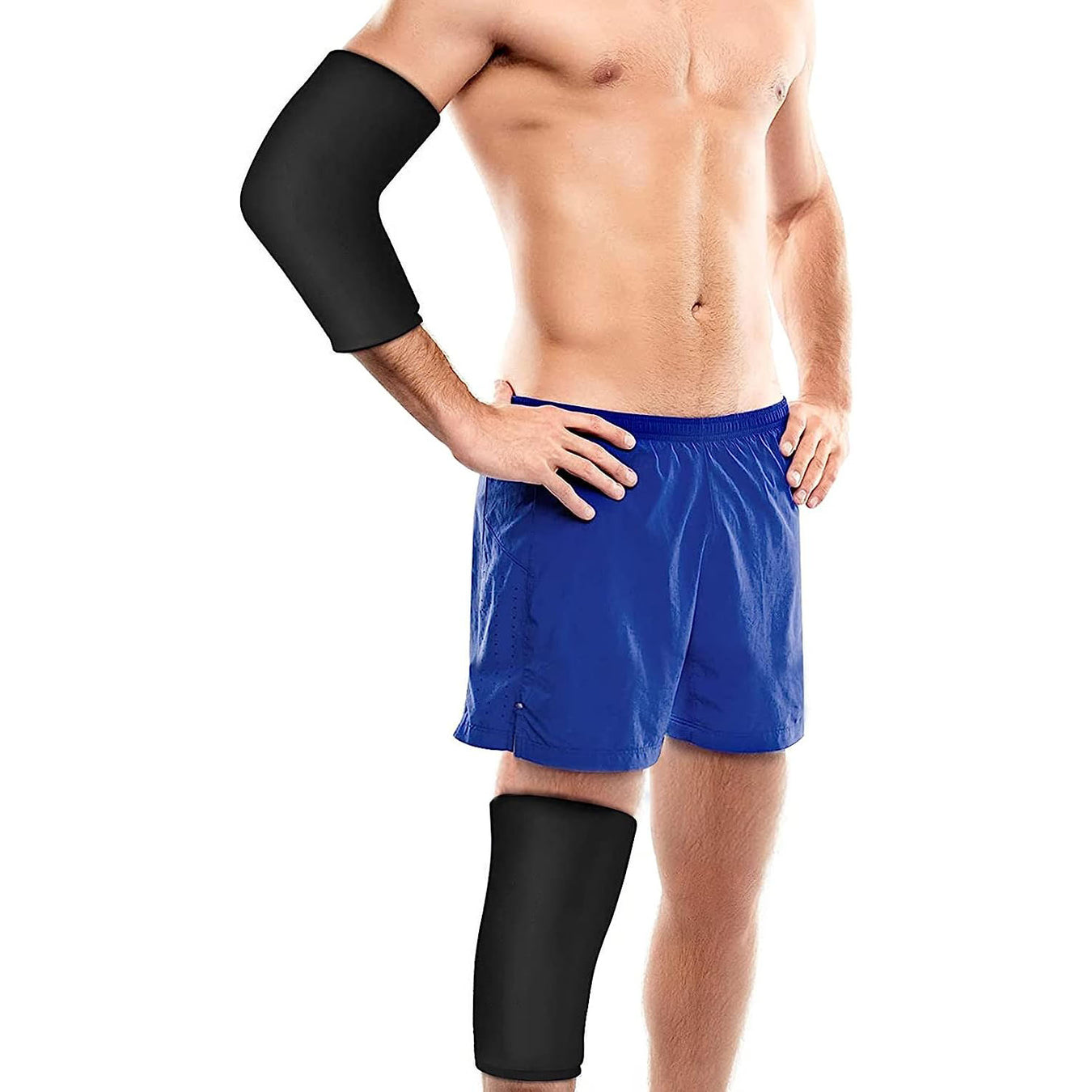 Long Knee Brace Compression Sleeve