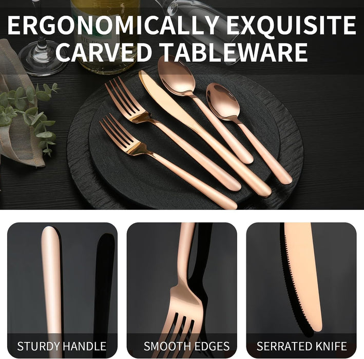 Stainless Steel Flatware Set Tableware Set-20 Pcs