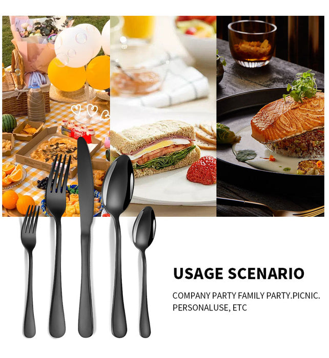 Stainless Steel Flatware Set Tableware Set-20 Pcs