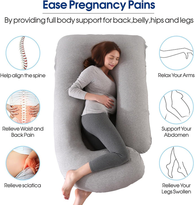 Pregnancy Pillows U-Shape Full Body Pillow
