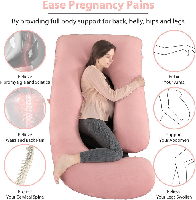 Pregnancy Pillows U-Shape Full Body Pillow