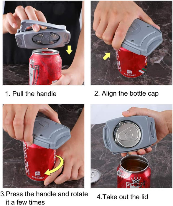Manual Can Opener Can Top Remover