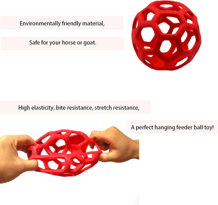 Horse Treat Ball Hay Feeder Toy