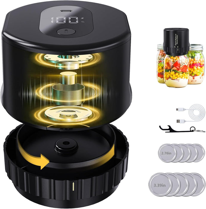 Automated Mason Jar Vacuum Sealer